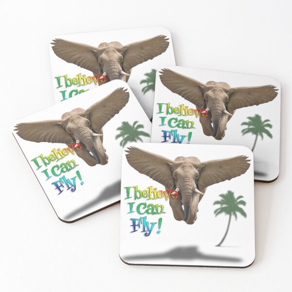 Item preview, I Believe I Can Fly! designed and sold by NickTaroDesign.