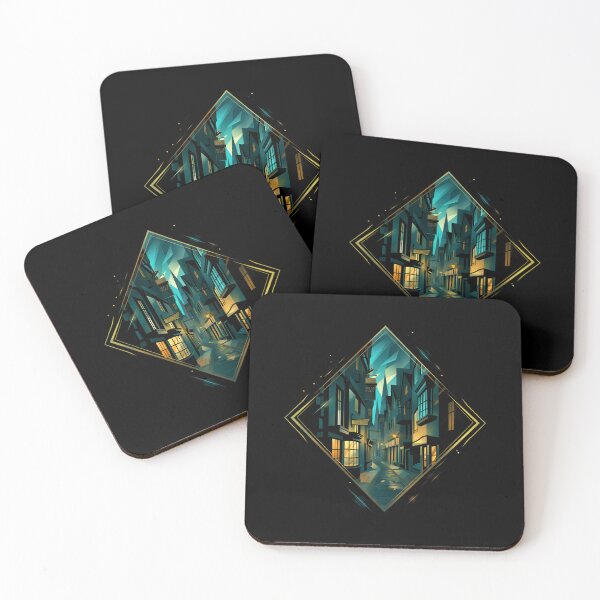 Item preview, The Alley by Night - Fantasy designed and sold by Fenay Designs.