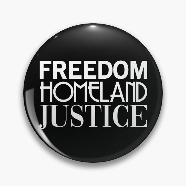 Item preview, Freedom Homeland Justice - freedom homeland justice designed and sold by Dusty-BlackFox.