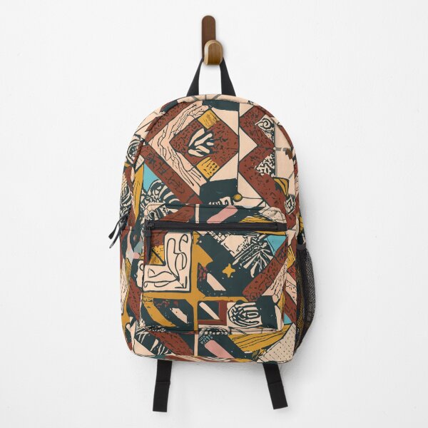 Item preview, Seamless geometric ethnic patchwork pattern designed and sold by kadryshop.