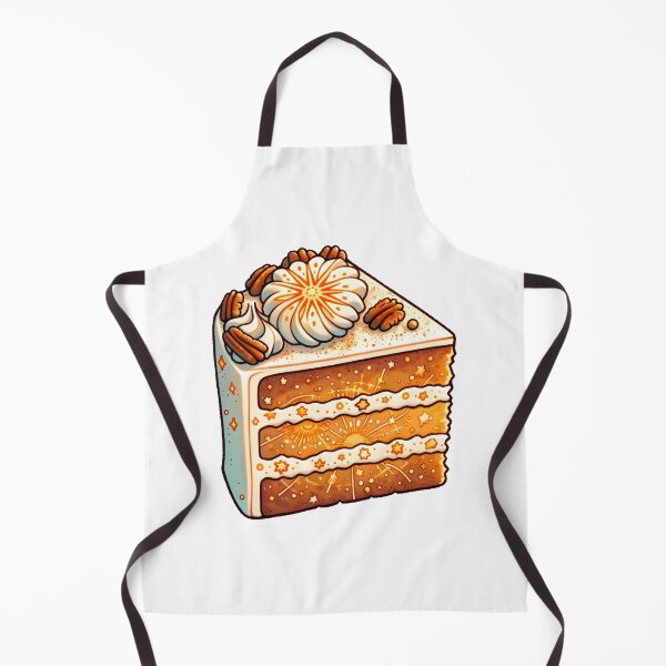 Aperçu de l'œuvre Pecan Spice Layered Cake Slice créée et vendue par UmbrellaStudio1.
