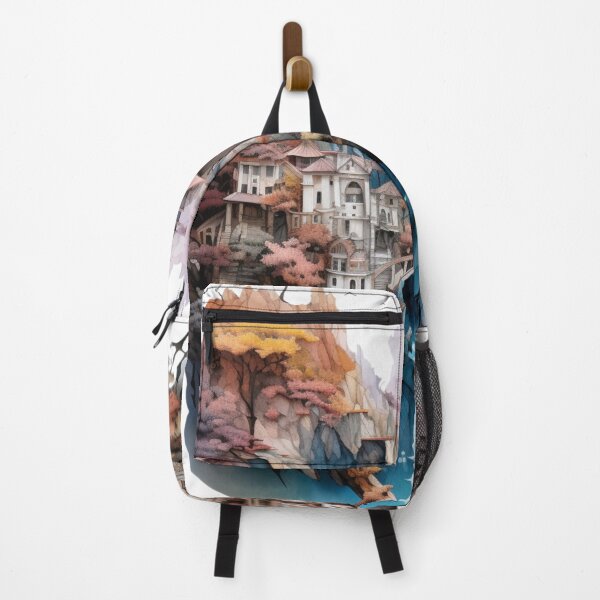Item preview, Ancient City In Watercolor designed and sold by NDMDesignStudio.