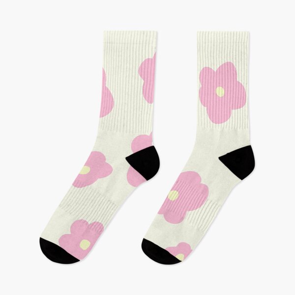 Item preview, patrón de flores color rosa en fondo beige designed and sold by ArtKar.