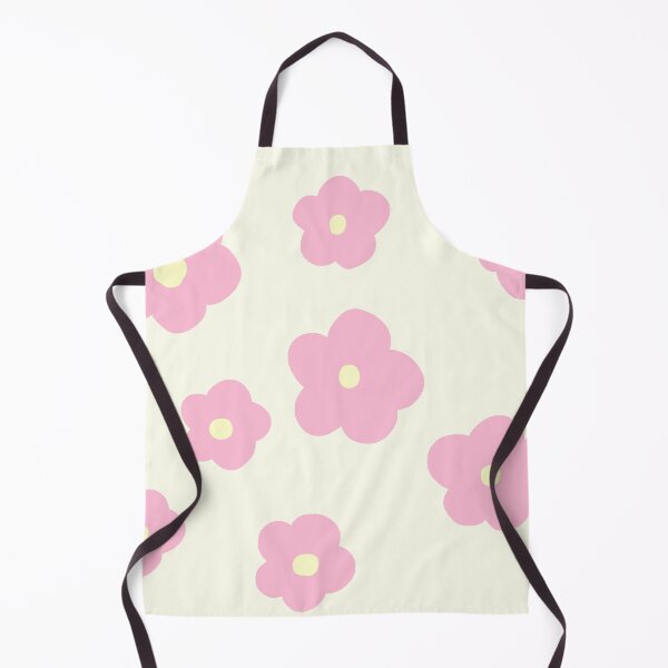 Item preview, patrón de flores color rosa en fondo beige designed and sold by ArtKar.