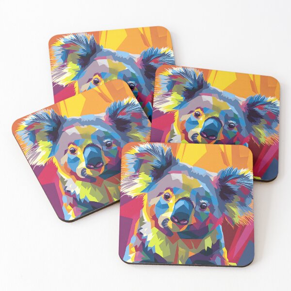 Artikelvorschau, Koala WPAP entworfen und verkauft von CareofPosters.