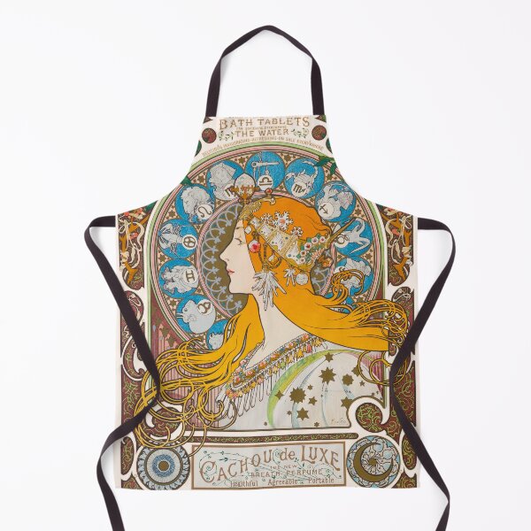 Item preview, Zodiac (Primera versión), de Alphonse Mucha (1896) ALTA DEFINICIÓN designed and sold by MINDTHECHERRY.