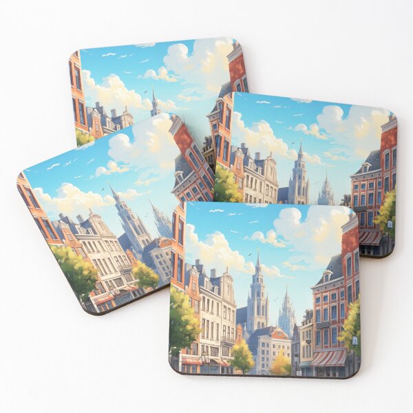 Item preview, Belgium Iconic Architectural Wonders #2 designed and sold by Anuchartl.