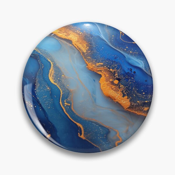 Item preview, "Azure Gold Rush" designed and sold by APARTAI EU.
