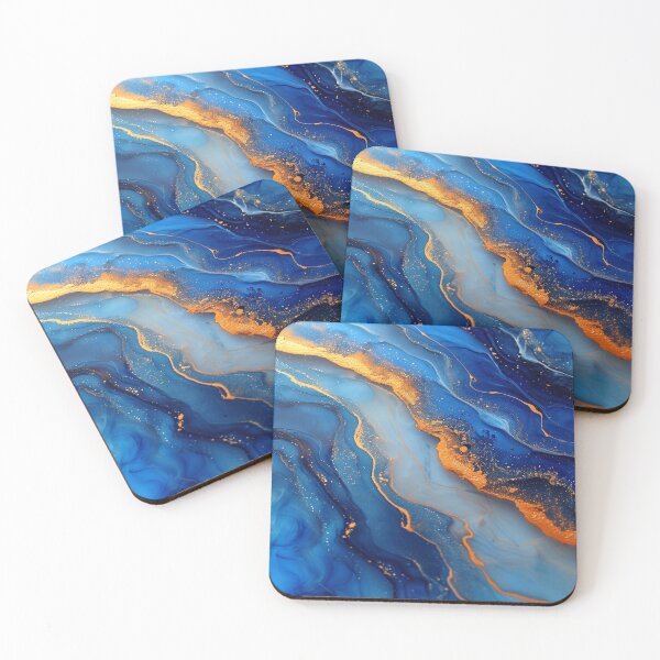 Item preview, "Azure Gold Rush" designed and sold by APARTAI EU.
