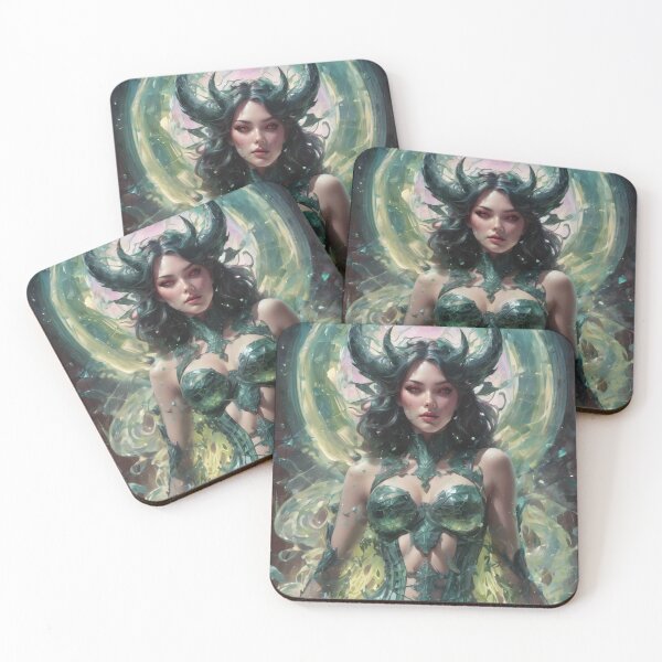 Item preview, Cyber succubus, beautiful goddess designed and sold by Spooky Witch Dream.