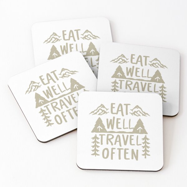 Item preview, Eat Well Travel Often designed and sold by TheHellSong.