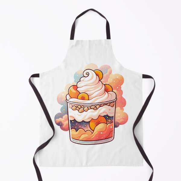 Item preview, Cosmic Peach Dream Parfait with Creamy Clouds designed and sold by UmbrellaStudio1.