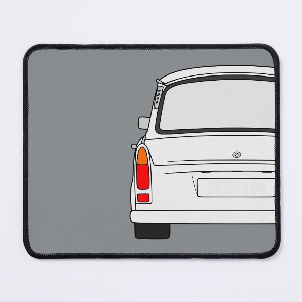 Item preview, Trabant 601S rearview white designed and sold by EdimDesign.