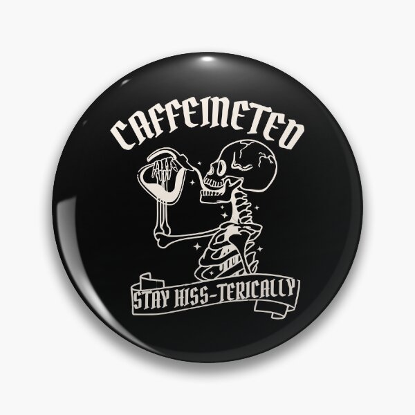 Item preview, Stay Hiss-terically Caffeinated designed and sold by Snake-Hunting.