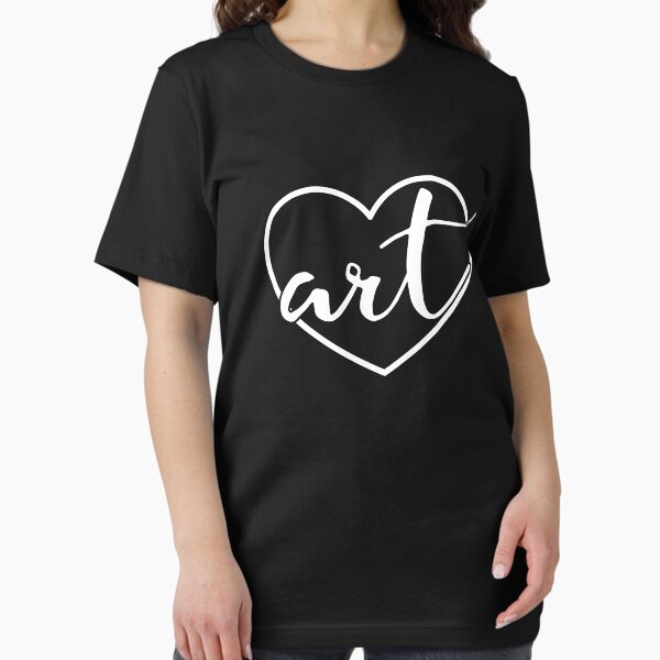 Item preview, Art Heart Back To School Painting Drawing Sketch Art Teacher Gear designed and sold by DynamicDesign.