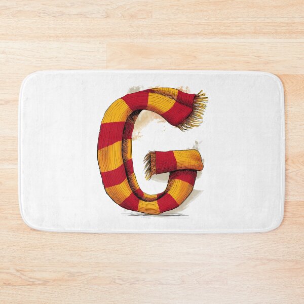 Item preview, Striped Scarf shaped like the letter G - Fantasy designed and sold by Fenay Designs.