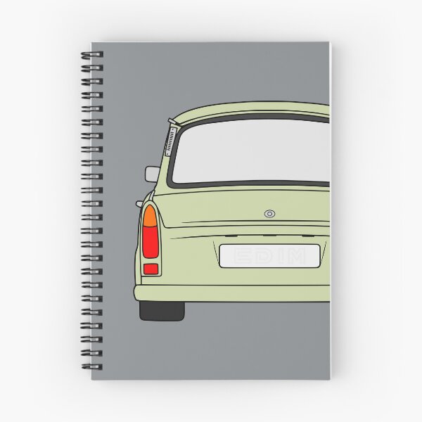 Item preview, Trabant 601S rearview pastel green designed and sold by EdimDesign.