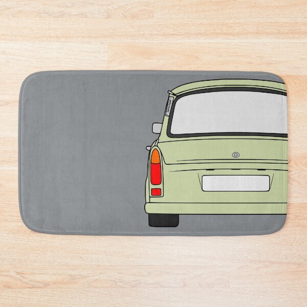 Item preview, Trabant 601S rearview pastel green designed and sold by EdimDesign.