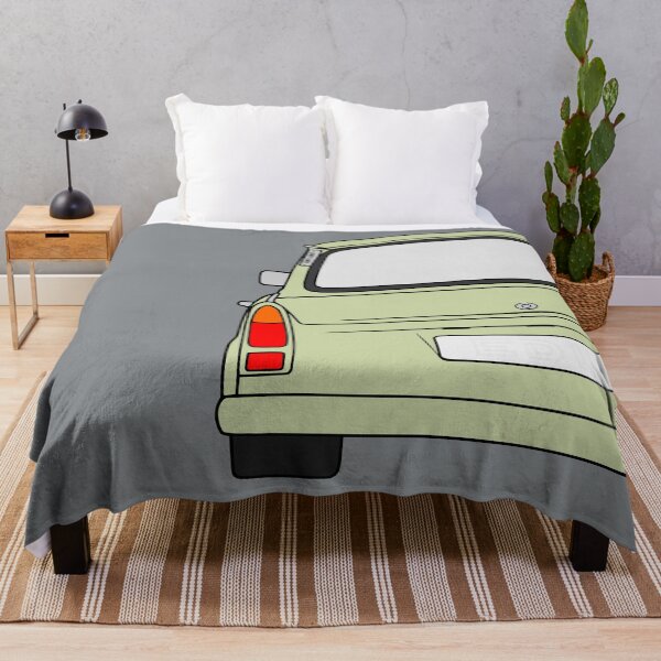 Item preview, Trabant 601S rearview pastel green designed and sold by EdimDesign.