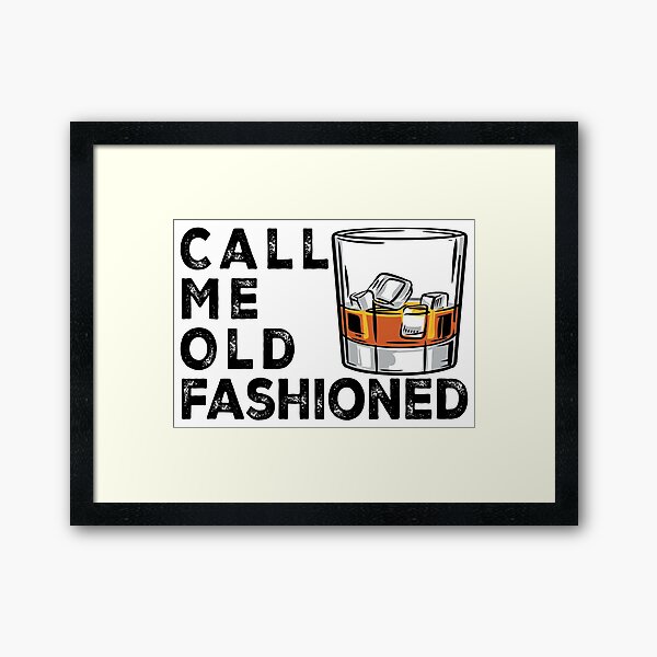 Item preview, Call Me Old Fashioned designed and sold by Angry Swan Designs.