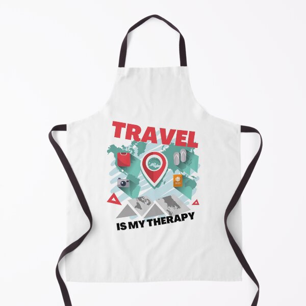 Item preview, Traveling is my Therapy designed and sold by Crea-Designer.