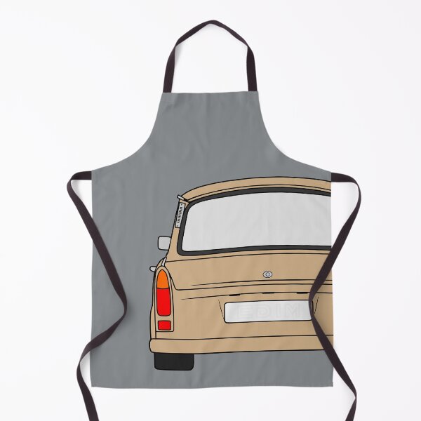 Item preview, Trabant 601S rearview pastel brown designed and sold by EdimDesign.