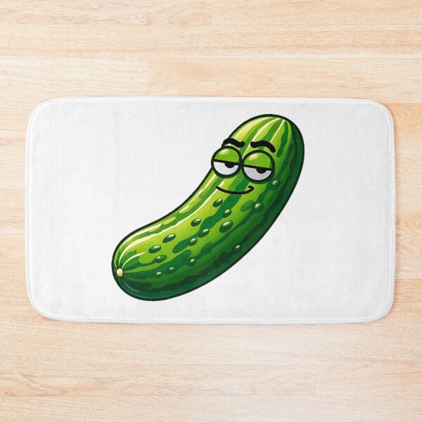 Item preview, Cucumber with Character designed and sold by templeofatro.