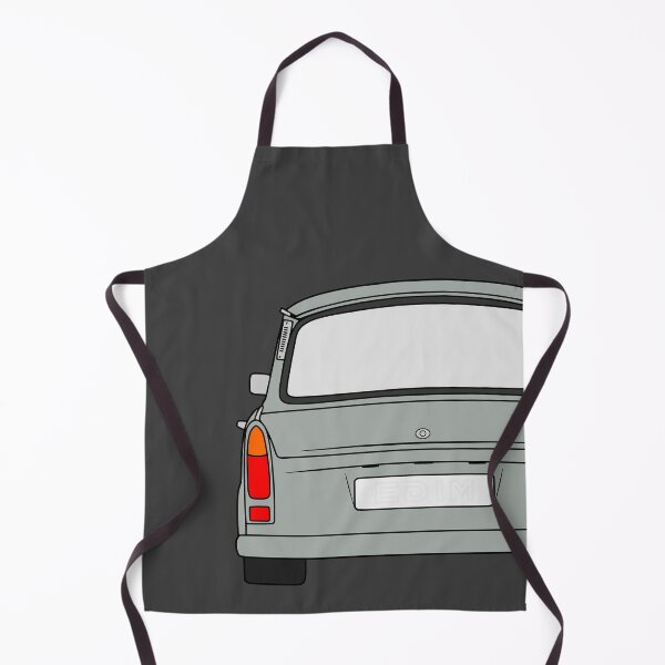 Item preview, Trabant 601S rearview silver grey designed and sold by EdimDesign.