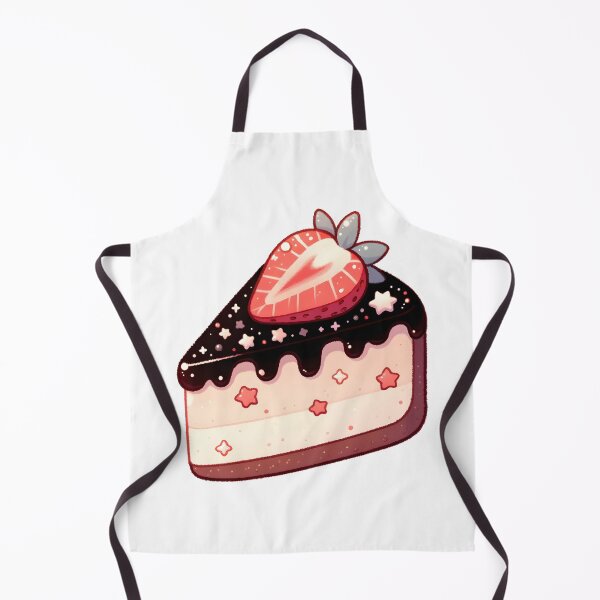 Item preview, Starry Strawberry Chocolate Cake Slice designed and sold by UmbrellaStudio1.