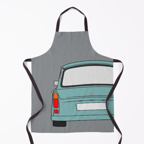 Item preview, Trabant 601S rearview pastel blue designed and sold by EdimDesign.