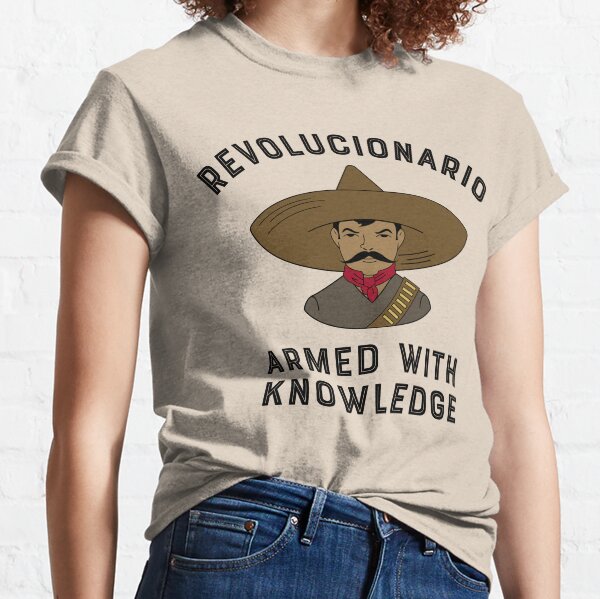 Revolucionario armado de conocimiento Camiseta clásica