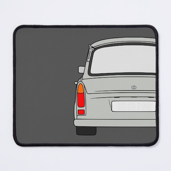 Item preview, Trabant 601S rearview alaska grey designed and sold by EdimDesign.