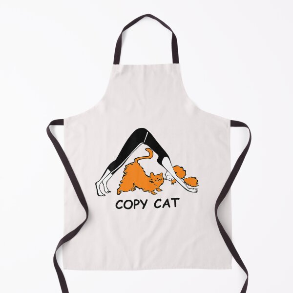 Item preview, Flexible Feline: Yoga Pose with Cat Companion designed and sold by Hudoges.