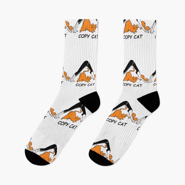 Item preview, Flexible Feline: Yoga Pose with Cat Companion designed and sold by Hudoges.