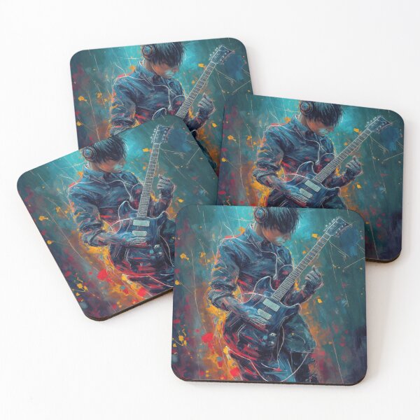 Item preview, Guy Playing Electric Guitar designed and sold by Digital Arts Central.