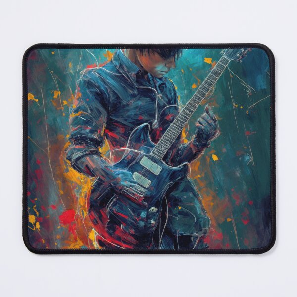 Item preview, Guy Playing Electric Guitar designed and sold by Digital Arts Central.