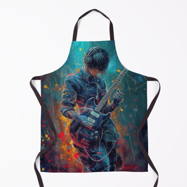 Item preview, Guy Playing Electric Guitar designed and sold by Digital Arts Central.