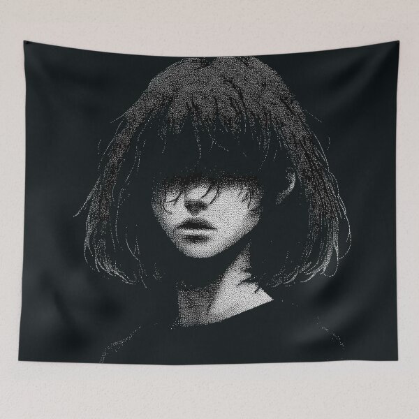 Item preview, faceless girl portrait designed and sold by harshu77.