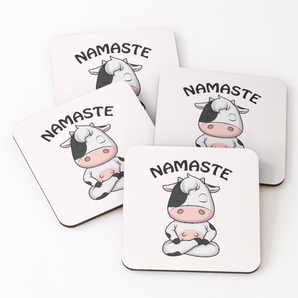 Item preview, Zen Cow Yoga Pose - Funny Farm Animal Meditation designed and sold by Hudoges.