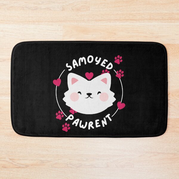 Item preview, Cute kawaii Samoyed dog parents designed and sold by Lady-Frost.