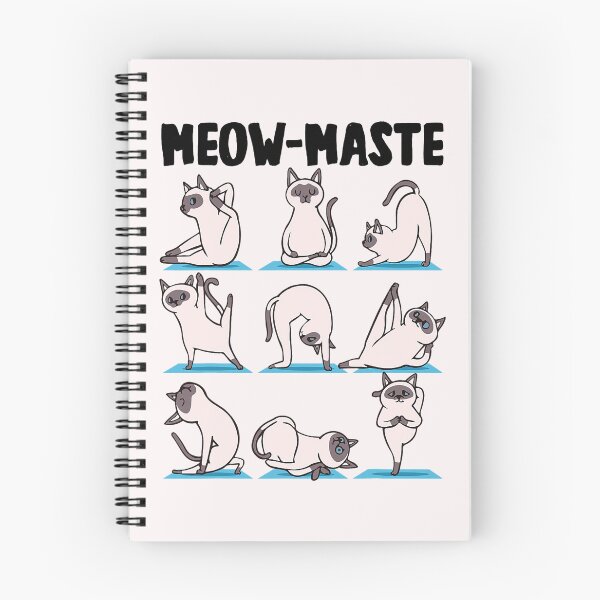 Item preview, Cats Yoga Poses - Meowmaste Meditation Masters designed and sold by Hudoges.