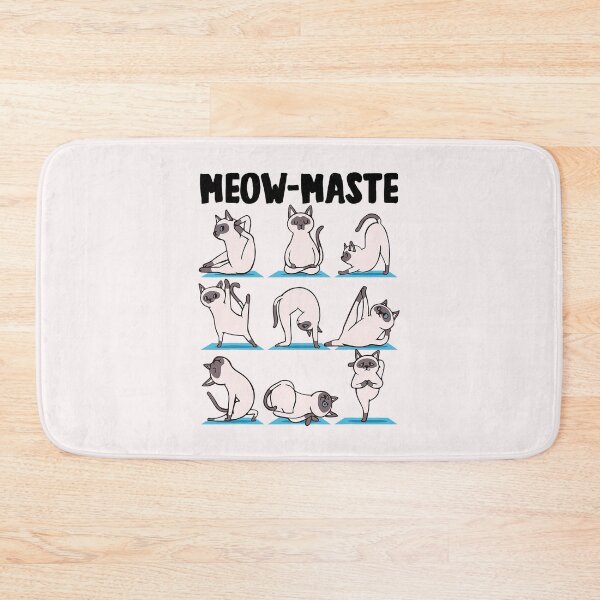 Item preview, Cats Yoga Poses - Meowmaste Meditation Masters designed and sold by Hudoges.