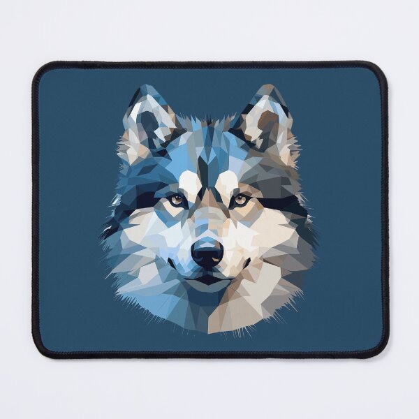 Item preview, Geometric Dog: Alaskan Malamute designed and sold by blackdogbuckeye.