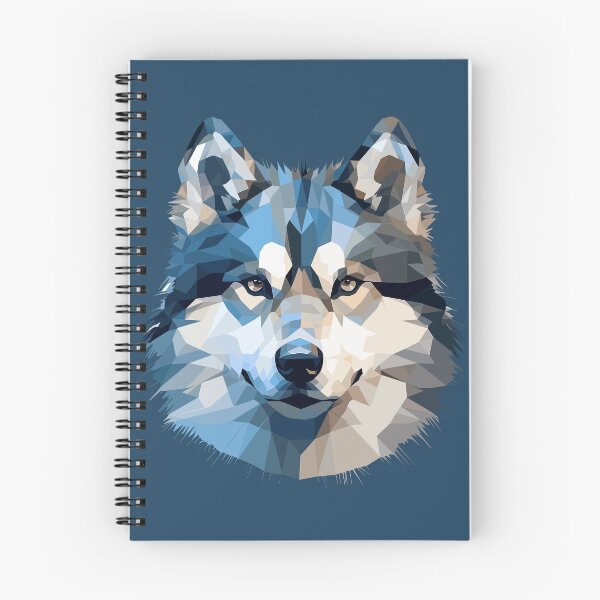 Item preview, Geometric Dog: Alaskan Malamute designed and sold by blackdogbuckeye.