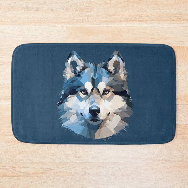 Item preview, Geometric Dog: Alaskan Malamute designed and sold by blackdogbuckeye.