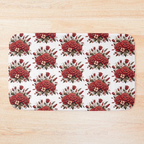 Item preview, Red Roses Elegant Retro Vintage Glamorous  designed and sold by CatherineLievre.
