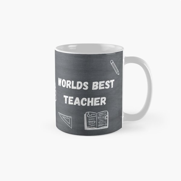 Item preview, worlds best teacher designed and sold by SpawnofSutur.