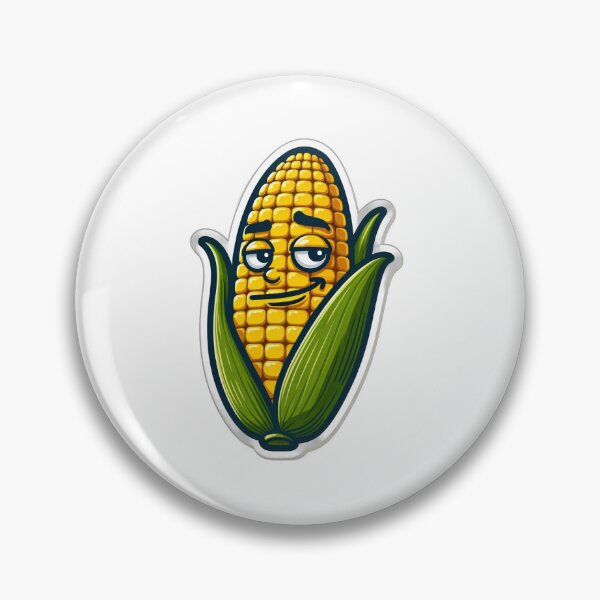 Item preview, Corn on the Cob Character designed and sold by templeofatro.