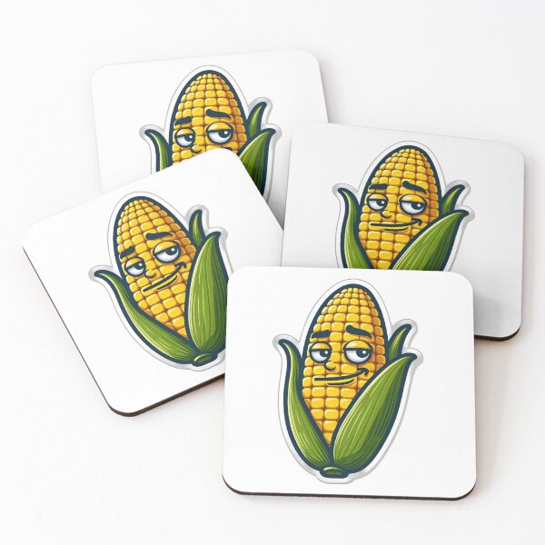 Item preview, Corn on the Cob Character designed and sold by templeofatro.