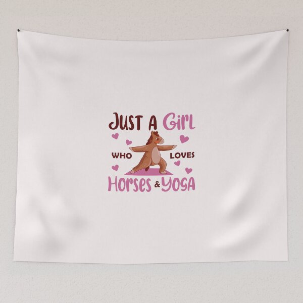 Item preview, Equestrian Zen: Horse Yoga Love designed and sold by Hudoges.
